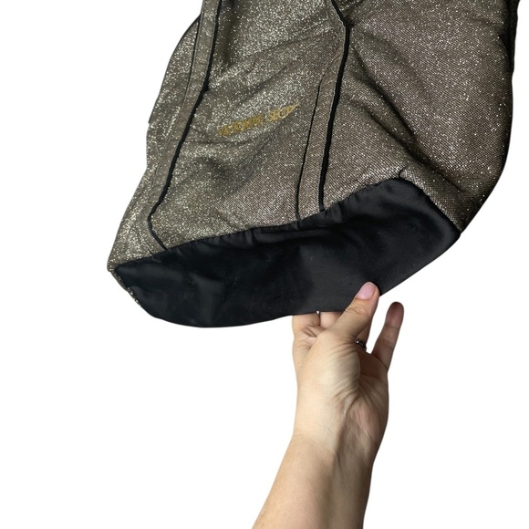 Victoria's Secret Glitter Gold Tote Bag - Picture 4 of 11